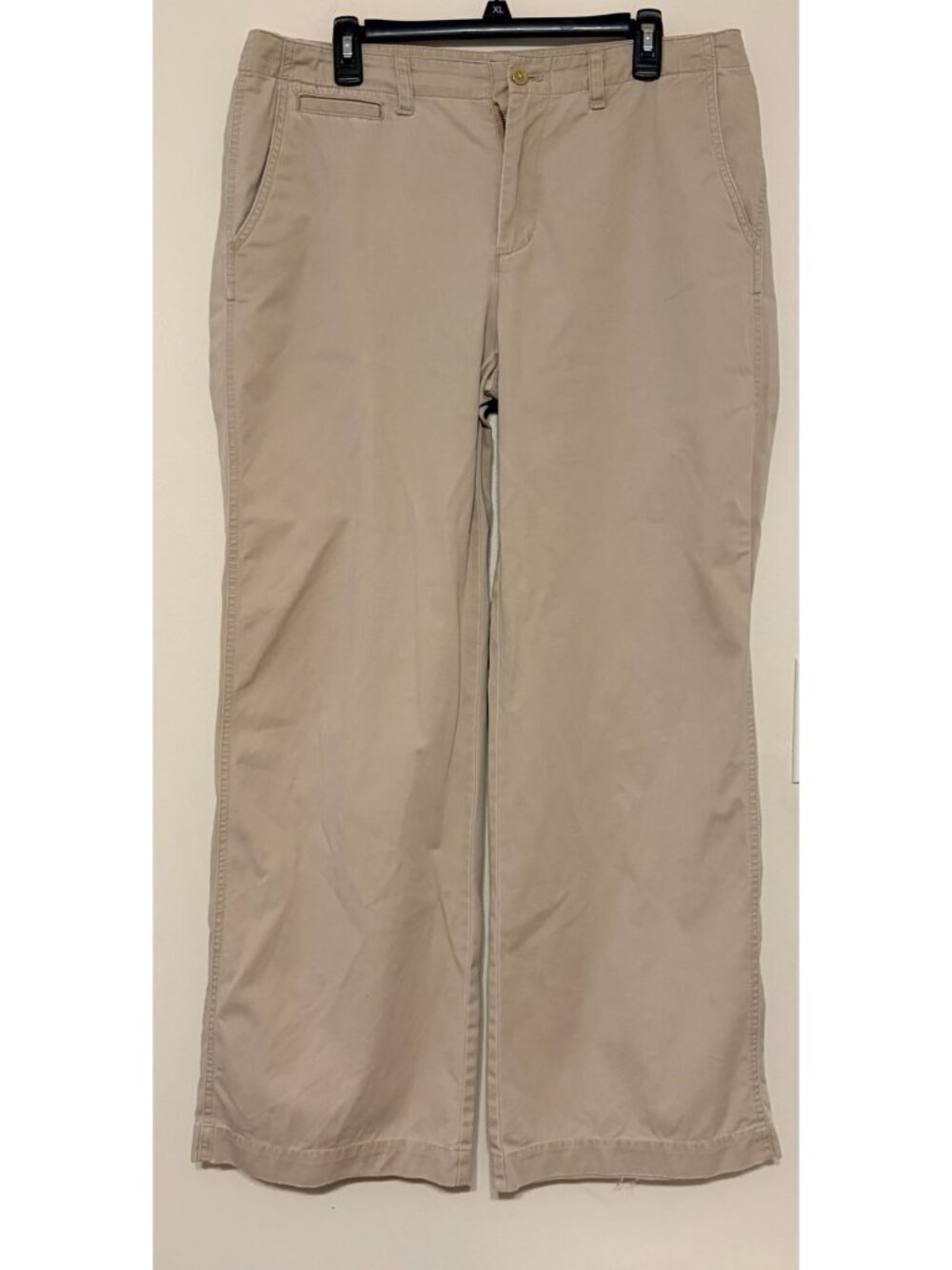 Women's LRL Lauren Jeans Co. Straight Leg 4-Pocket Khaki Chinos Size 14